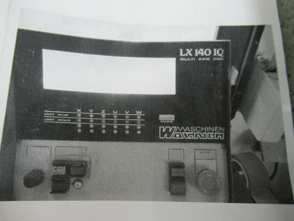 Dale APD-240M026 Display for Wagner LX140IQ Multi Axis CNC - Image 4 of 4