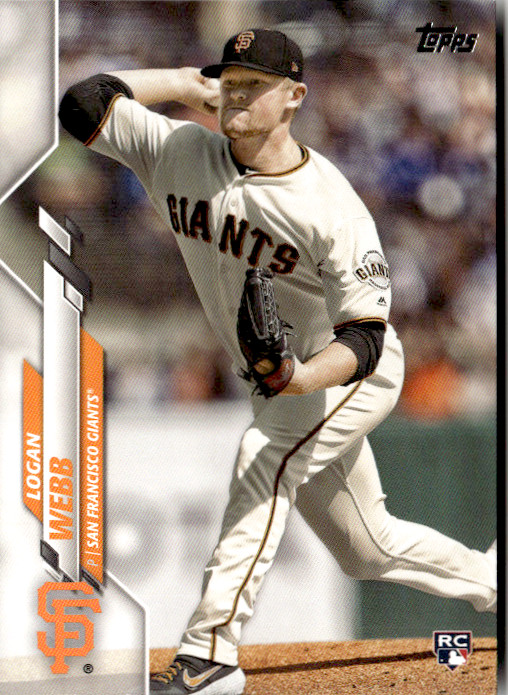 2020 Topps #514 Logan Webb Rookie RC