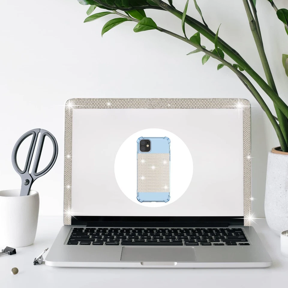 3 Rollen Strass Diamant Band Selbstklebend Perlen Strassband DIY Dekoration A... - Bild 3 von 4