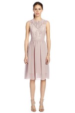 WAREHOUSE SOFT LACE PROM DRESS