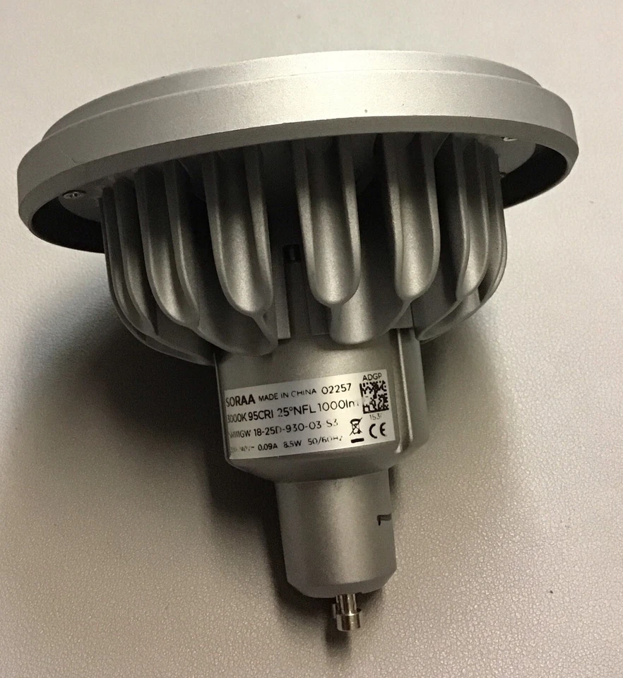 SORAA Brilliant AR111 LED bulb SR111GW-18-09D-830-03-S3 (b324) - Image 2 of 4