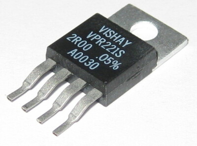 Vishay 2 Ohm High Precision Metal Foil Resistor w/ 4 Leads - T0-220 - 8 Watt