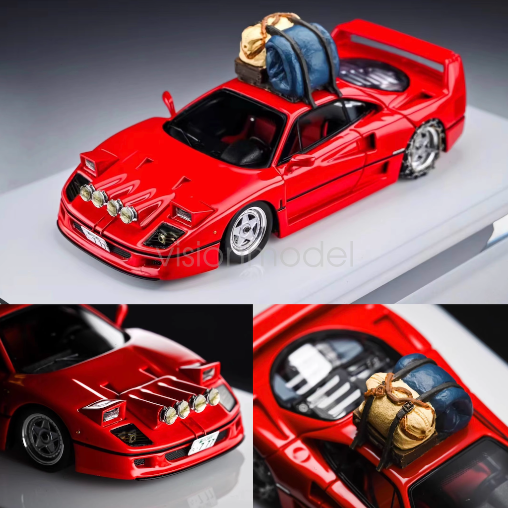 SUPCAR F40 レッドレーシング仕様 限定999台 1/64スケール s-l1200.png
