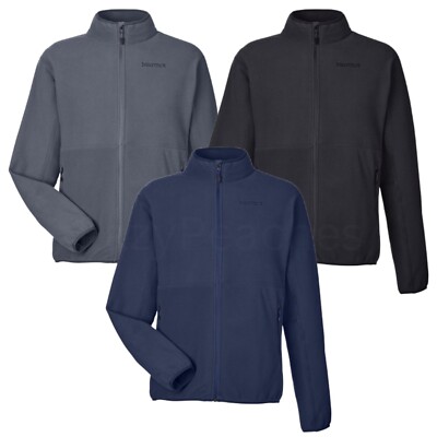 NEW Marmot Men's Size S-2XL Rocklin Full-Zip Fleece Lightweight Jacket 