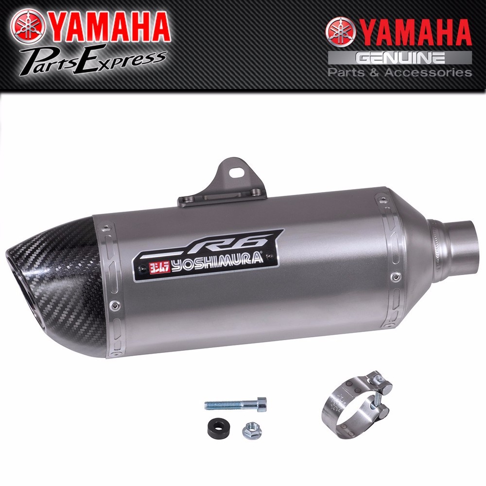 Yamaha R6 GYTR マフラー 2006 - 2020 YAMAHA YZF-R6 YZFR6 YOSHIMURA Y-SERIES GYTR SLIP ON
