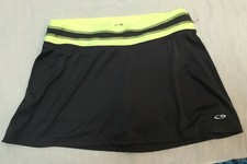 CHAMPION DUO DRY WOMENS PULL ON ATHLETIC SKIRT SKORT WITH BUILT SHORTS SIZE S