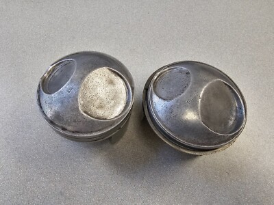 NICE PAIR OF USED ORIGINAL GENUINE PORSCHE 956 2.65L RACING PISTONS 92P6 8/83