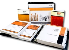 Case 580CK Tractor Loader Backhoe Service Parts Operators Manual Master Shop Set