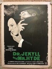 Dr Jekyll And Mr Hyde Movie Poster Mondo Print John Barrymore Timothy Pittides