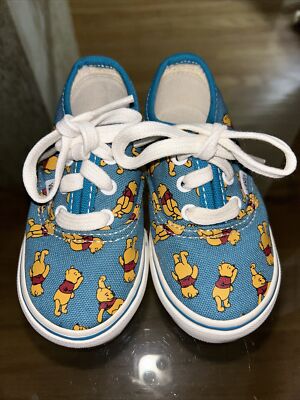 Baby Winnie The Pooh Vans Slip Ons Vtg Vans Disney Vault