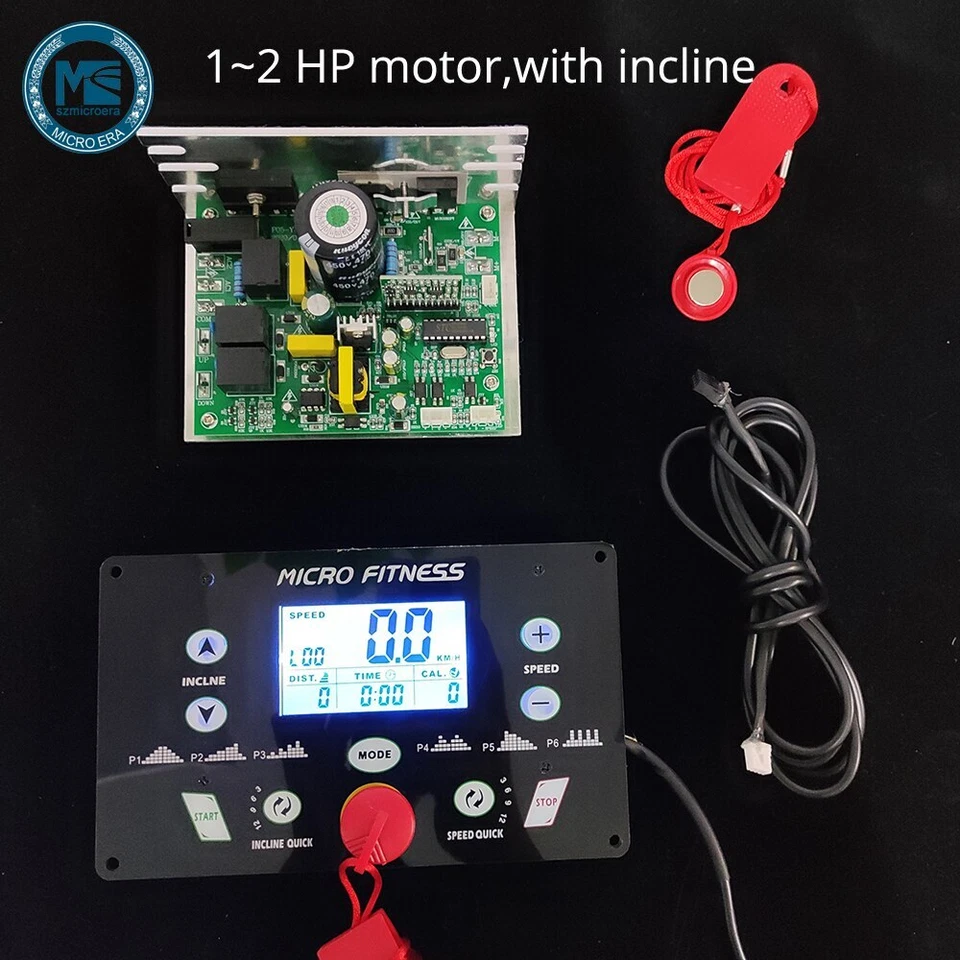 Universal Treadmill Controller Circuit Board 1HP-4.0HP Treadmill Console Display - Image 2 of 4