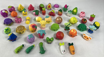 Shopkins Fruit & Vegetables various themes 47 Unique individual figure as shown