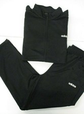 adidas basic poly tracksuit mens