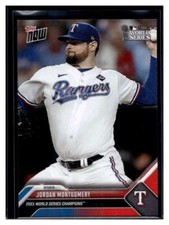 2023 Topps Now World Series Champions Set #WS-8 Jordan Montgomery Team Color