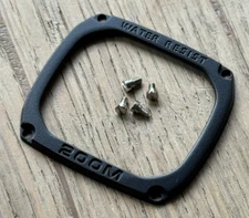 Casio METAL Bezel DW-1000 & 4 Screws Replacement Vintage Spare Part 280 DW-1400