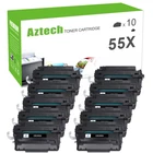 10PK CE255X 55X Toner Compatible With HP Laserjet MFP M525F M525C P3011 P3015X