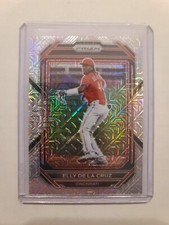 2023 Prizm Elly De La Cruz #92 Mojo Prizm Parallel 12/25 Cincinnati Reds