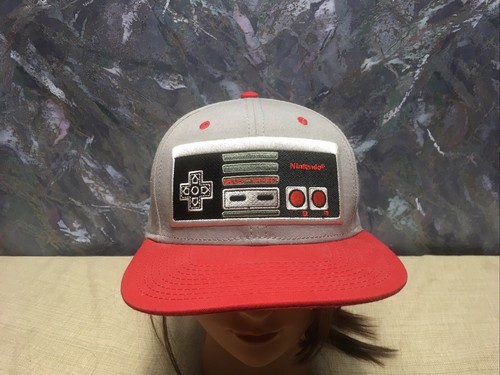Nintendo Hat Snapback Super NES Entertainment System Controller#38