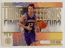 2019-20 Illusions Steve Nash Living Legends White Gold Acetate SP SSP Suns Rare