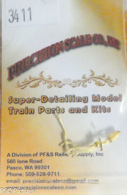 Precision Scale HO #3411 Throttle, Large Overhead, SP AM-2 & Early Steam (Brass)