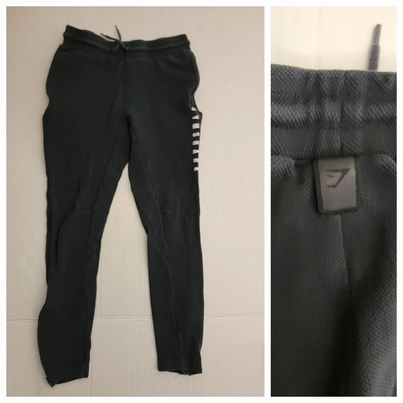 gymshark spell out joggers woven sport athleisure comfort sweatpants