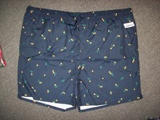 Old Navy Swim Trunks Men's Printed Blue New
