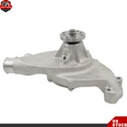 Straight Impeller High Volume Short Water Pump Aluminum Satin For Chevy BBC 454