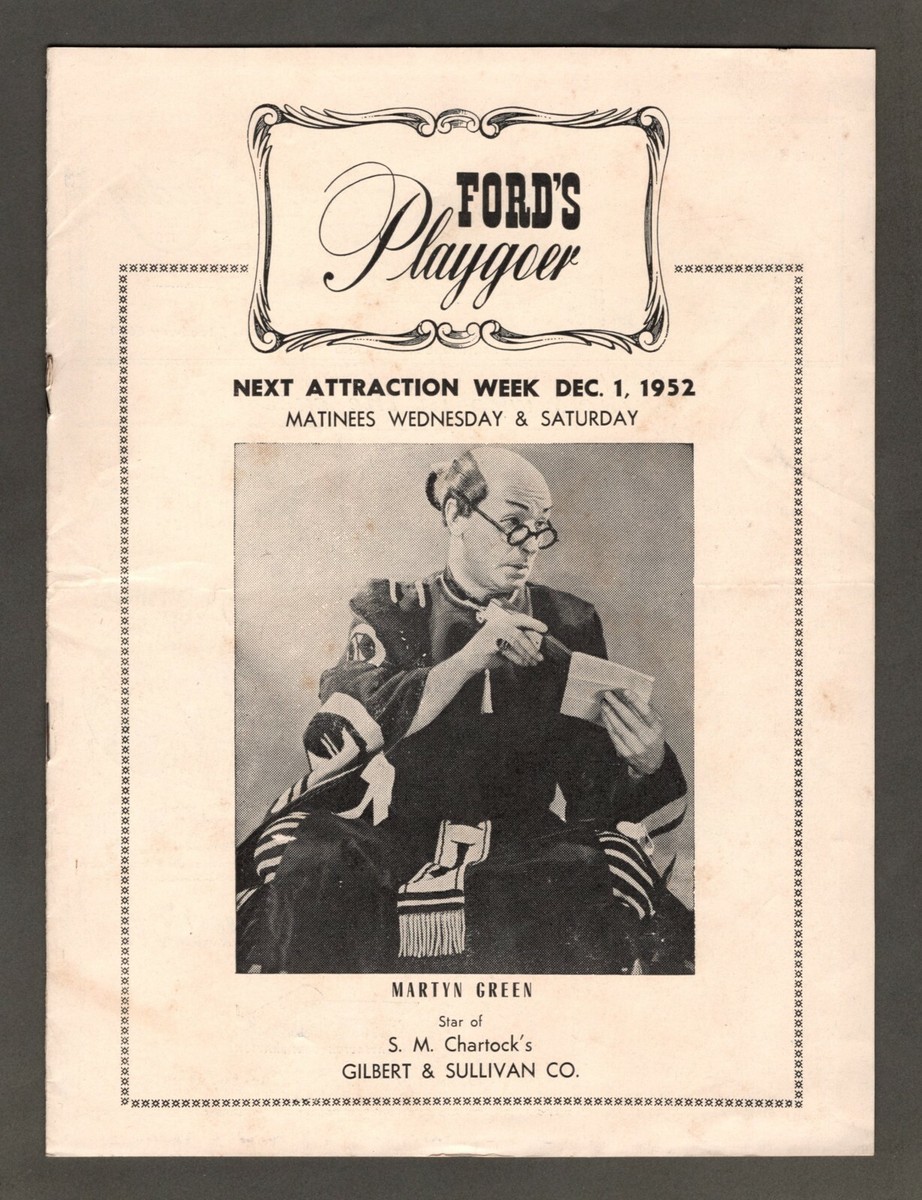 Henry Fonda POINT OF NO RETURN Leora Dana  Paul Huber 1952 Baltimore  Playbill | eBay