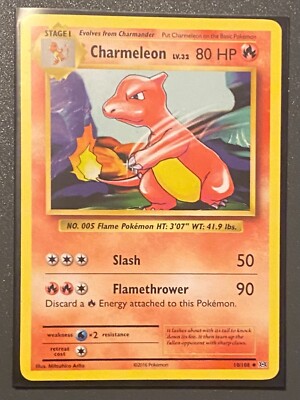 charmeleon pokemon card 10 108 Amazon.com: Pokemon - Charmeleon (10/108) main image 0