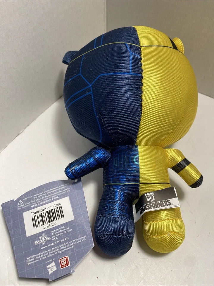 Transformers More Than Meets The Eye Juego de 4 Peluches Metálicos Edición Limitada Nuevo con Etiquetas Foto 3 de 4