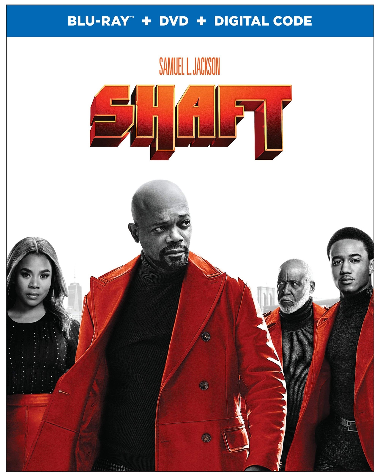 Shaft (2019) (Blu-ray) Samuel L. Jackson Jessie T. Usher Richard Roundtree
