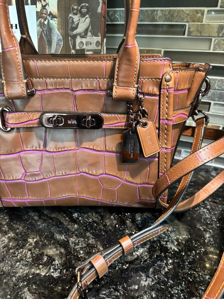 Coach Swagger 27 Women's Crossbody Bag F24969 (Beige/Ivory) for