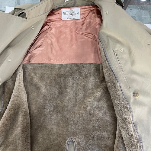 Oleg Cassini Trench Coat Vintage Men's Size 42 Reg Weather Ready - Picture 7 of 12