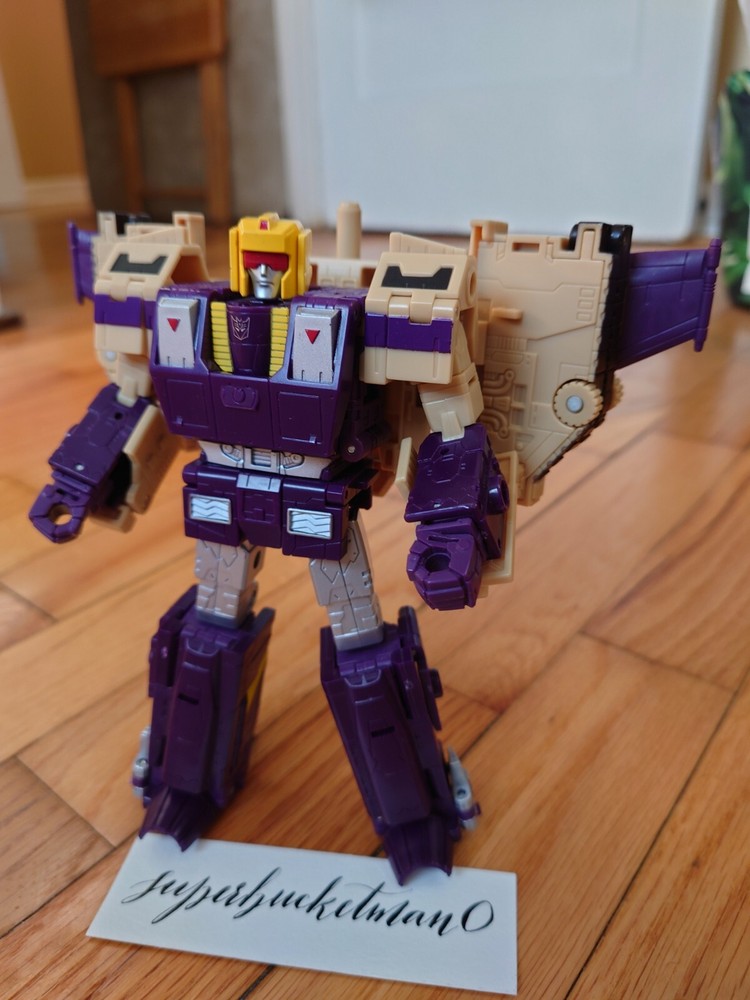Transformers Generations Legacy Leader Class Blitzwing No Accessories Hasbro