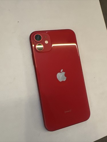 Apple iPhone 11 64GB Red Unlocked A2111 GSM iOS 14.7.1 OS 14 World Ready - Afbeelding 3 van 9