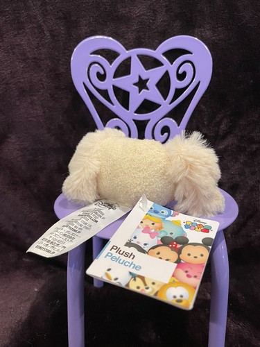 DISNEY Peg TSUM TSUM Lady and the Tramp Mini Plush New Tags DLP PARIS RARE - Picture 2 of 5