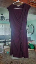 Wine colored dress