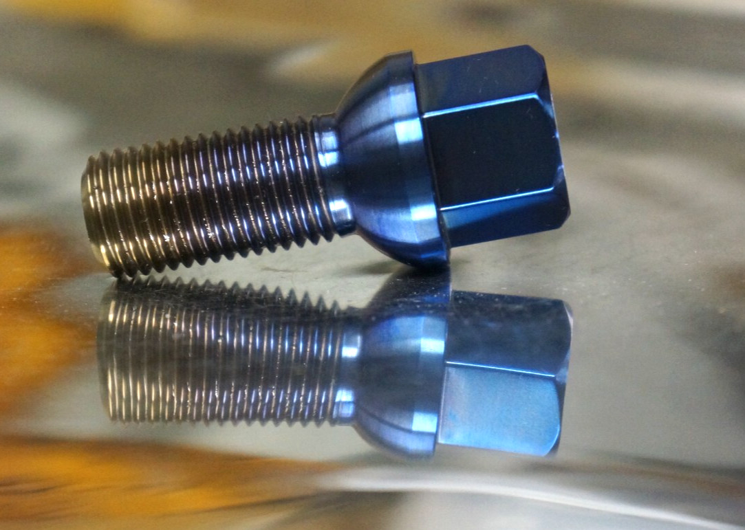 20x Titanium Wheel Lug Bolt 14x1.5 Audi VW Bentley Mercedes Genesis