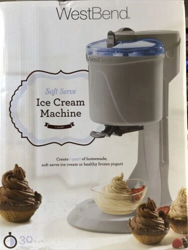 Helado eléctrica West Bend Ice Makers yogur Makers