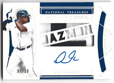 2022 National Treasures DCMS-DC Daz Cameron /10 Auto Die-Cut Material Signatures