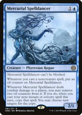 Mercurial Spelldancer 1x MtG Phyrexia: All Will Be One SP/NM
