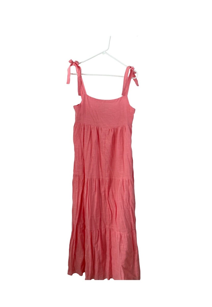 zara cotton midi dress Zara - Belted Poplin Midi Dress - Light Beige - L