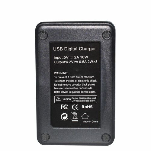 USB Battery Charger for Sony NPBX1 XSeries Vlog Camera ZV1 ZV1 DSC