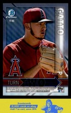 2016 Bowman Victor Alcantara / Joe Gatto Chrome Turn Two #TT-NE LA Angels