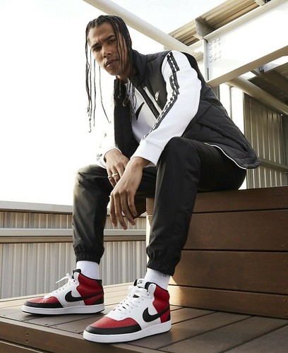 Nike Court Vision Mid NBA Red Black 