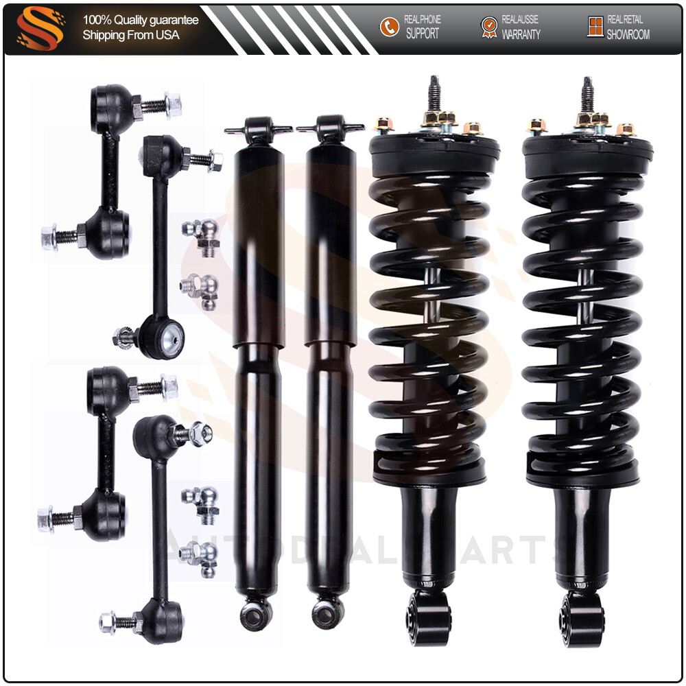 2006-2012 Toyota RAV4 3.5L Front Strut Assembly with Outer Tie Rods & Sway Bars