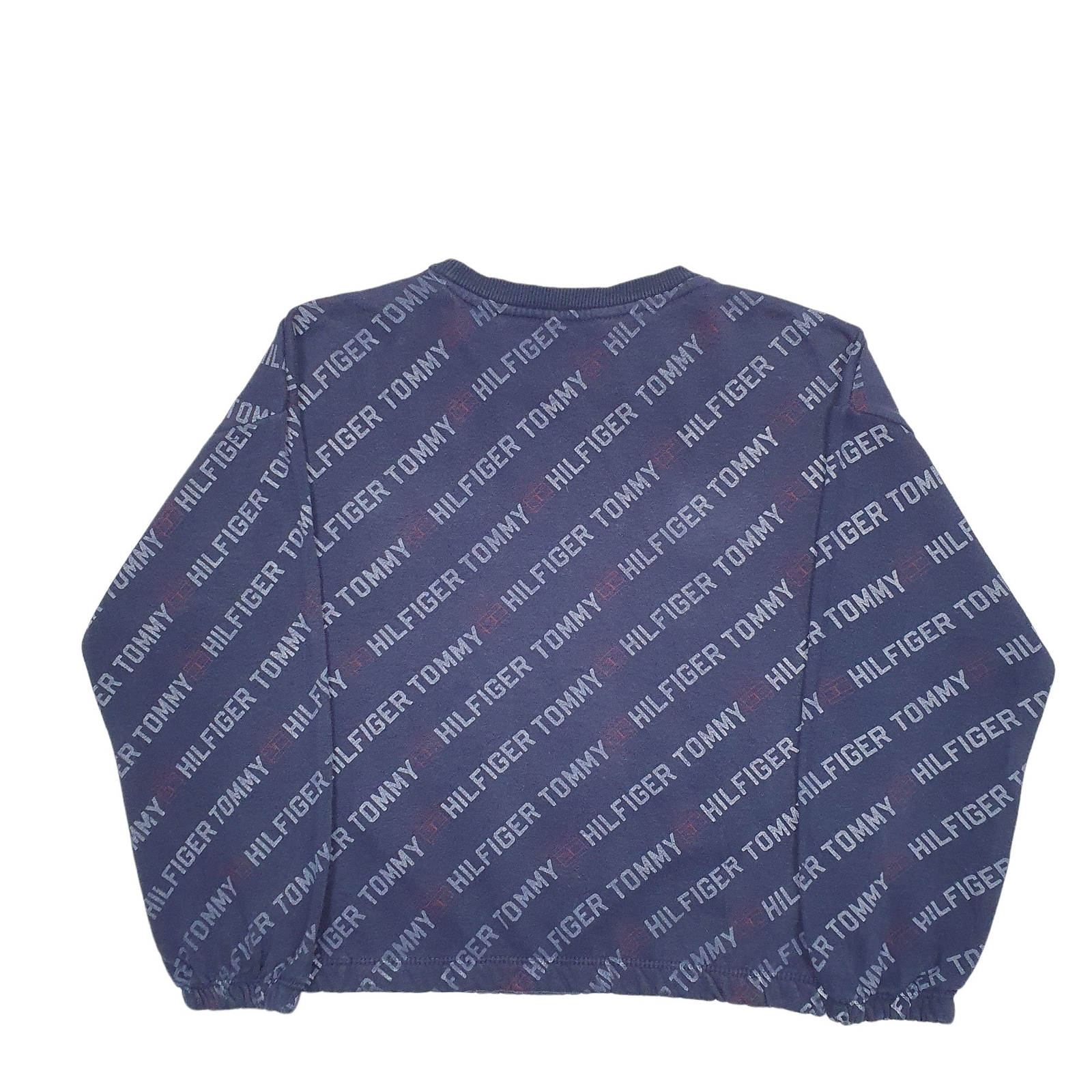 TOMMY HILFIGER Crewneck Spellout Jumper Sweatshirt Womens S image 3