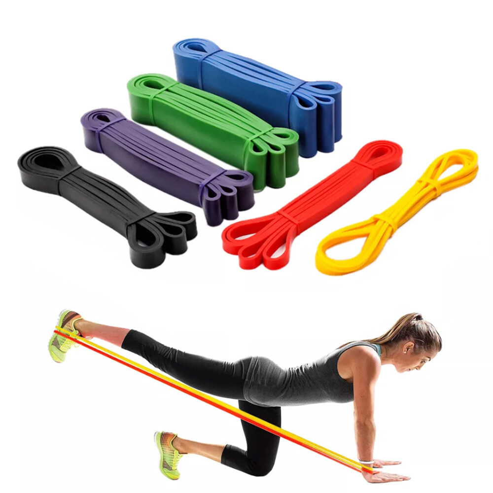 Resistance Bands Exercise Sports Strong Loop Fitness Home Gym Yoga