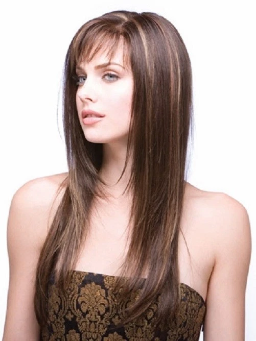 NORIKO AMORE STEVIE MONOFILAMENT LONG SEXY FLOWY LAYERS SLEEK SOFT SHINE HOT  - Image 3 of 4