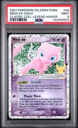 Mew ex 88/92 Celebrations: Classic Collection